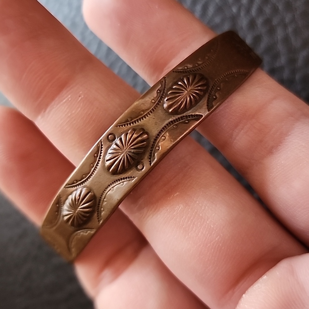 VTG Bell copper bracelet - Picture 3 of 8